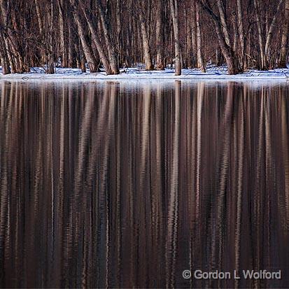 Glen Isle Reflection_14817.jpg - Canadian Mississippi River photographed near Carleton Place, Ontario, Canada.